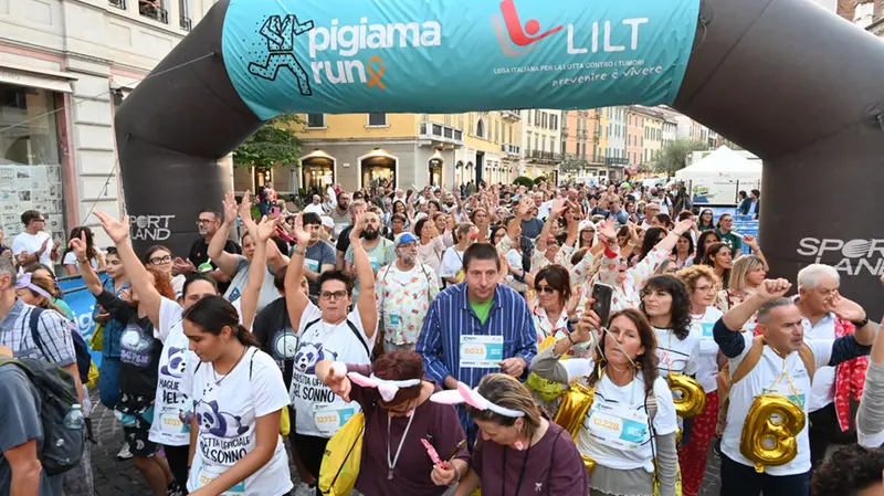 La Pigiama Run in corso Zanardelli