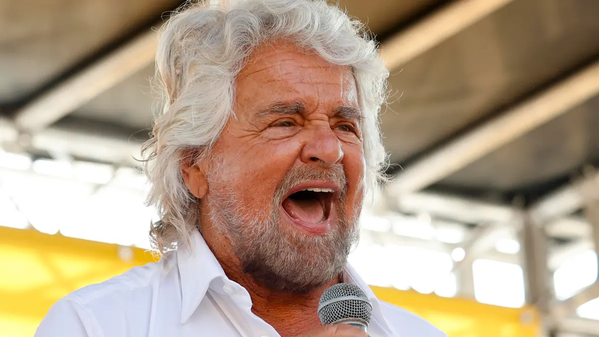 Beppe Grillo - Foto Ansa © www.giornaledibrescia.it