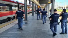 Il presidio della Polizia Ferroviaria in stazione