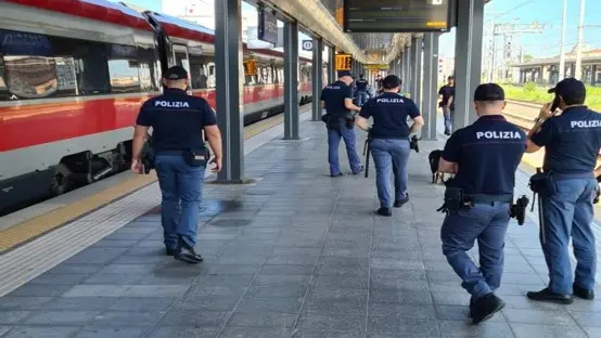Il presidio della Polizia Ferroviaria in stazione