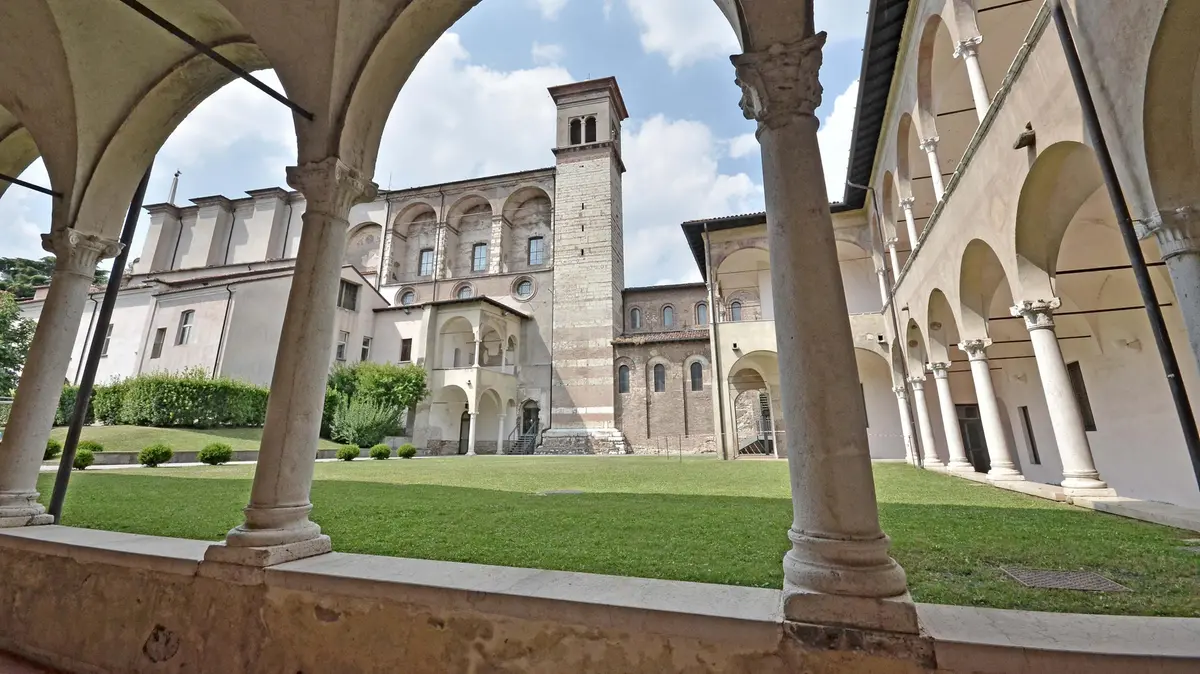 Uno scorcio del complesso monasteriale