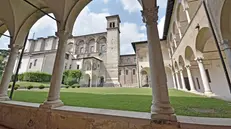 Uno scorcio del complesso monasteriale