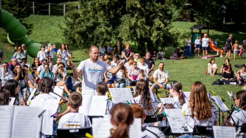 Dopo studio e giochi il concerto al Parco degli Alpini  © www.giornaledibrescia.it