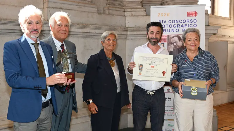 Scappazzoni premiato in Loggia