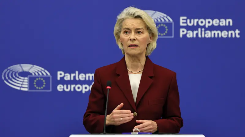 La presidente della Commissione europea Ursula von der Leyen - Foto Ansa © www.giornaledibrescia.it