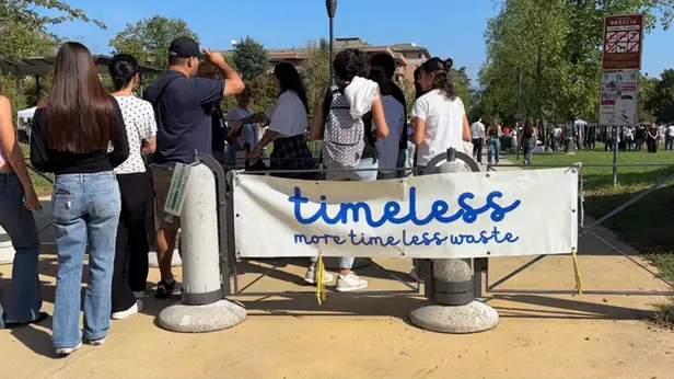Il mercato dell'usato Timeless al parco Pescheto