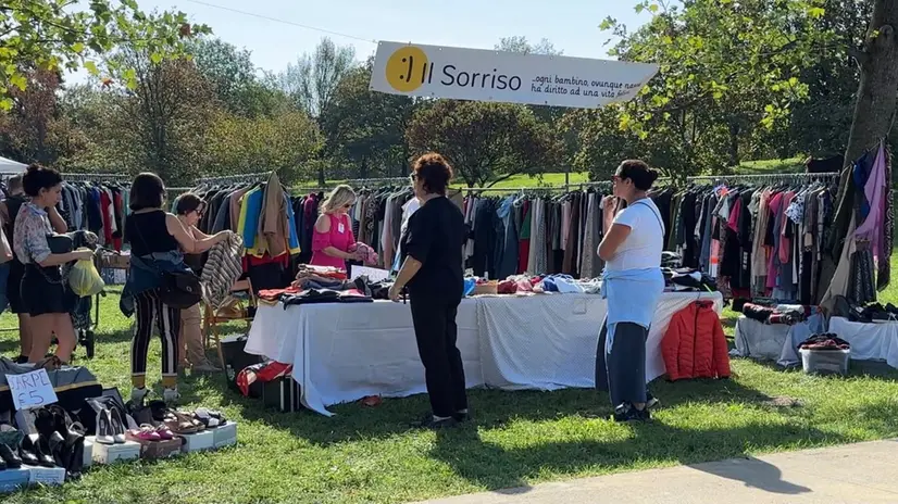 Il mercato dell'usato Timeless al parco Pescheto