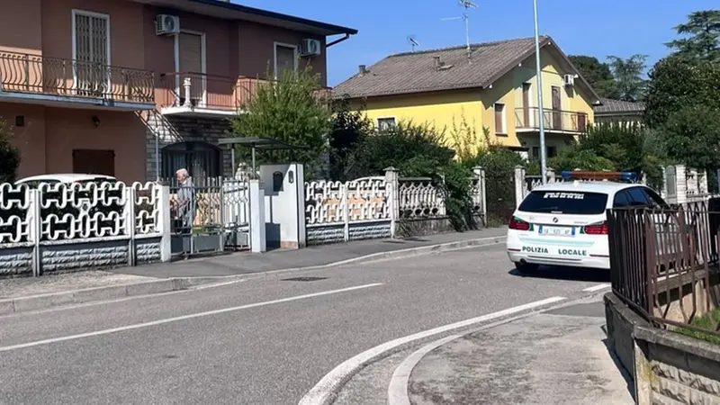 L'incidente in una zona residenziale della cittadina