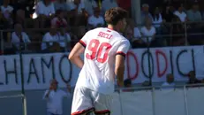 Secli ha segnato uno dei tre gol della Pavonese - Foto Instagram © www.giornaledibrescia.it