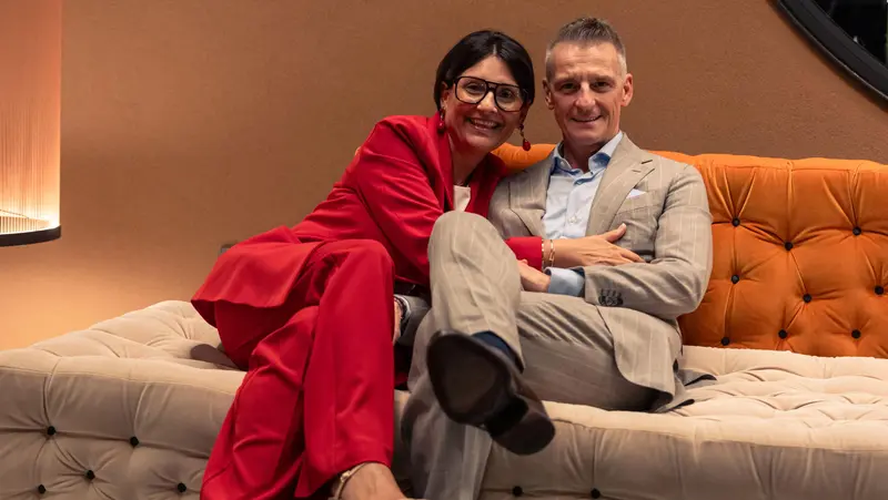 Monica Crotti e Michele Fogliadini (foto di Davide Rancan)
