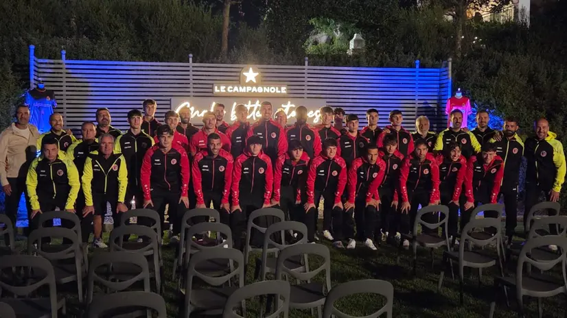 La rosa al gran completo della Pavonese che affronta per la prima volta il campionato di serie D © www.giornaledibrescia.it