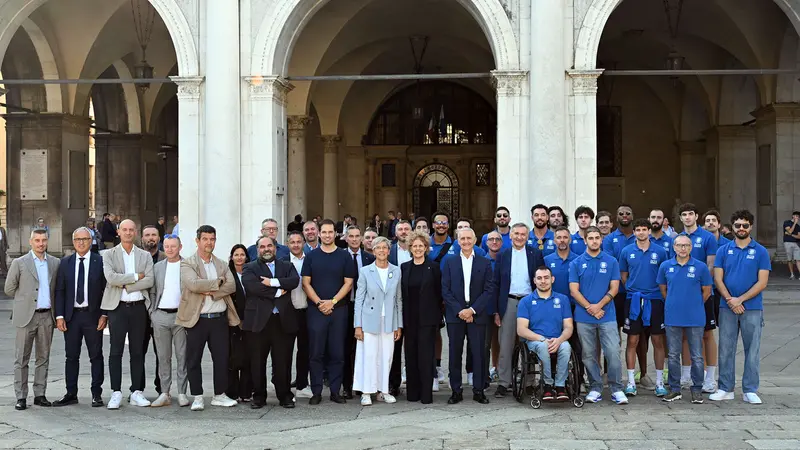 La presentazione della A2A Leonessa Brescia in Loggia - Foto Comune di Brescia/Christian Penocchio
