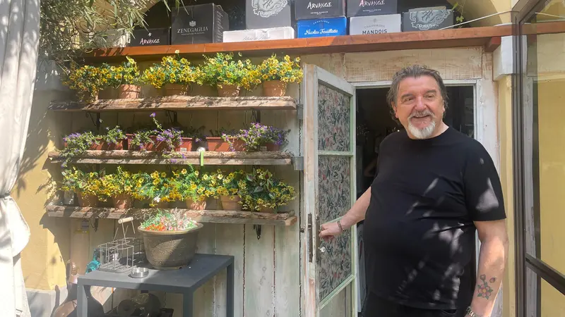 Così lo chef ci accoglie nel suo regno