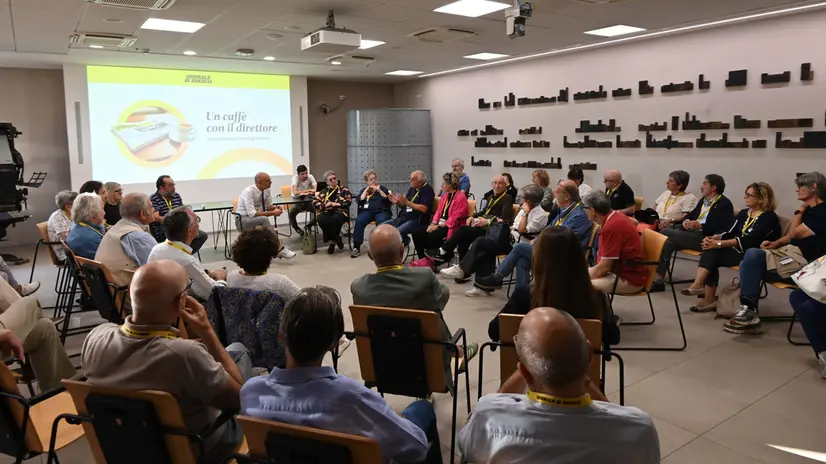 Il secondo appuntamento con il Caffè con il direttore al Giornale di Brescia