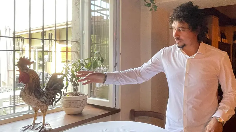 Il gallo-amuleto dello chef