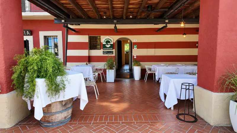 L'ingresso dell'Osteria ai Nidrì
