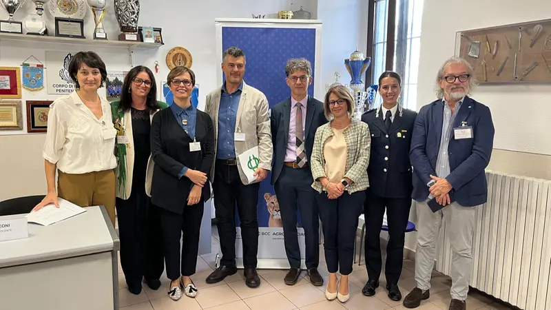I partecipanti alla conferenza stampa di presentazione del progetto