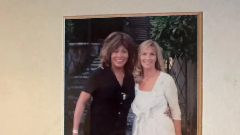 Madame Vassal con l'iconica Tina Turner