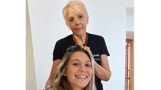 Piera Filippini con la vincitrice Sarah Rizea