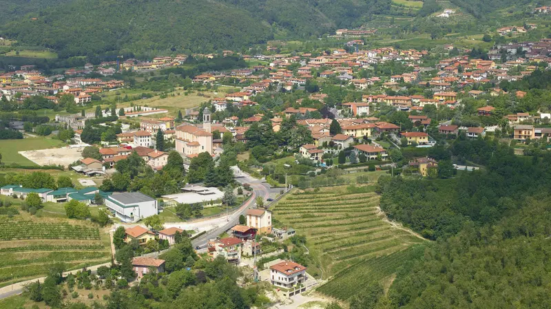 Uno scorcio di Monticelli Brusati