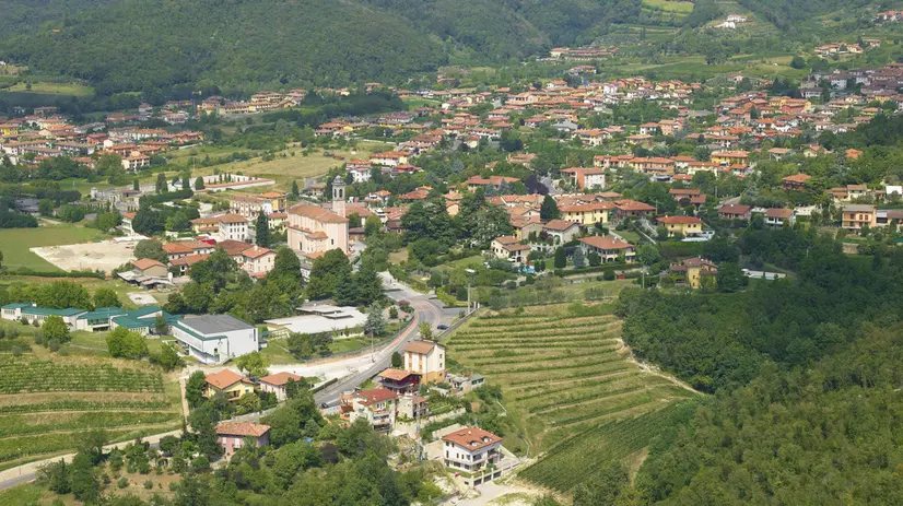 Uno scorcio di Monticelli Brusati