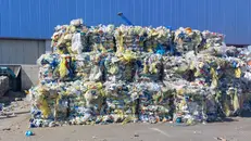 La plastica raccolta a Muggiano - Foto Ufficio stampa A2A