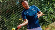 Il tennista bresciano Marco Pedrini - © www.giornaledibrescia.it