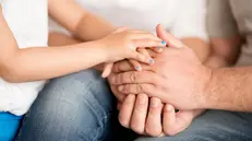 Una padre con la figlia