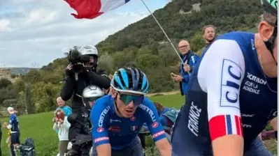 Scaroni impegnato con la maglia azzurra all'Europeo 2025 // foto Giornale di Brescia