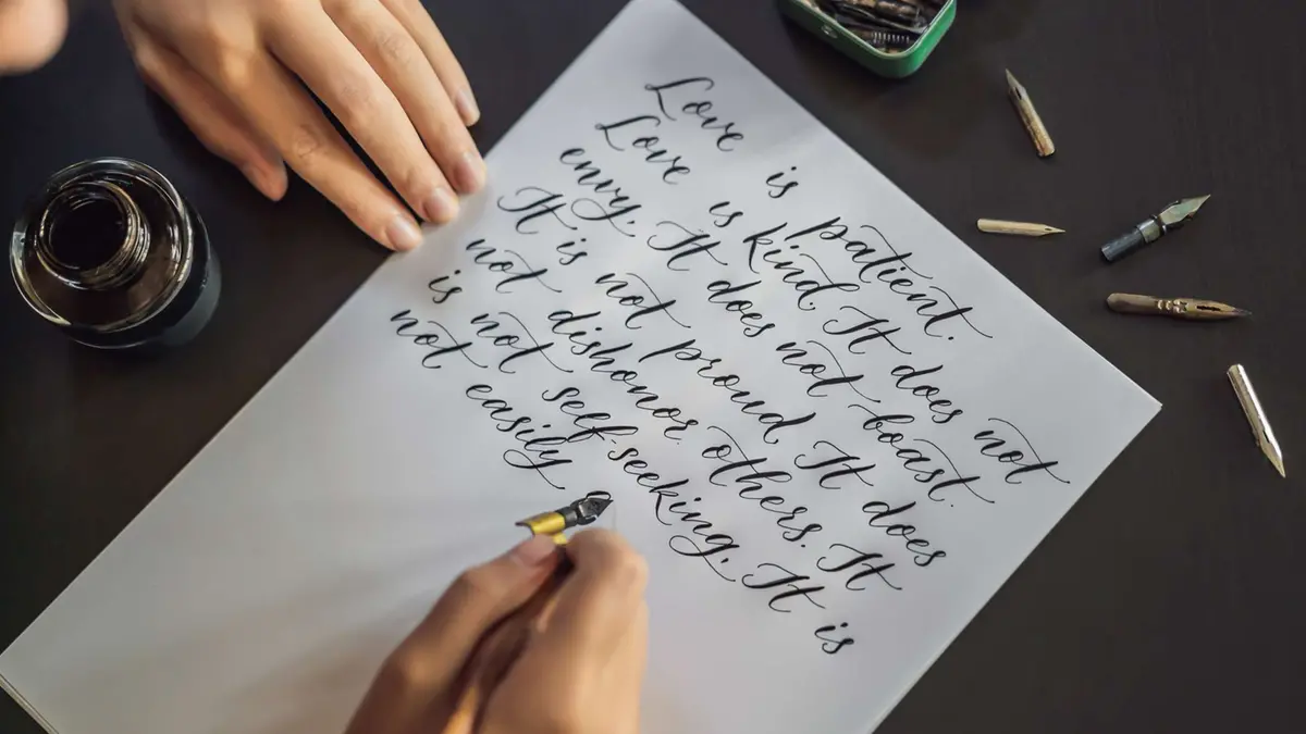 La calligrafia è tornata di moda