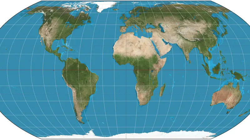 La proiezione Equal Earth - By Strebe - Own work, CC BY-SA 4.0