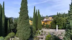 Un suggestivo scorcio del Vittoriale