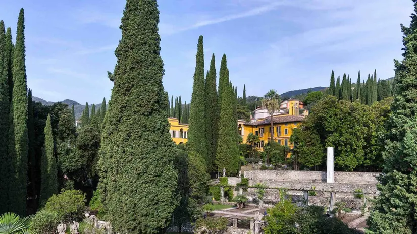 Un suggestivo scorcio del Vittoriale