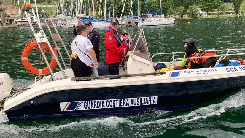 I controlli della Guardia costiera ausiliaria