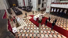 La messa della Polizia di Stato in duomo a Brescia
