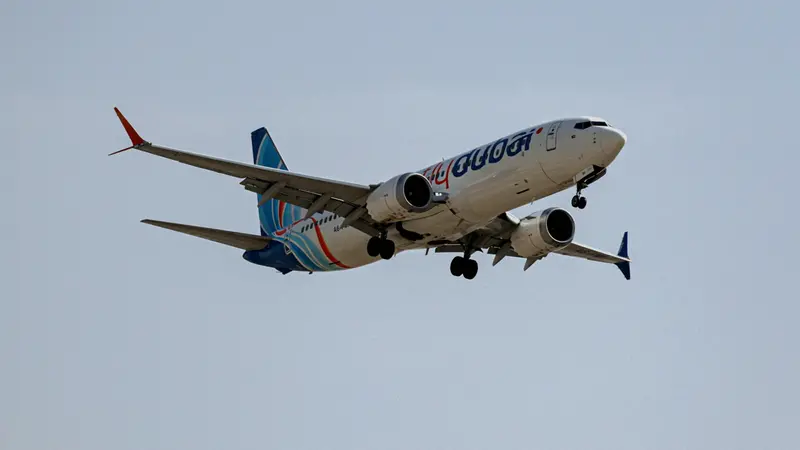 Un volo della compagnia FlyDubai - Foto Epa/Stringer © www.giornaledibrescia.it