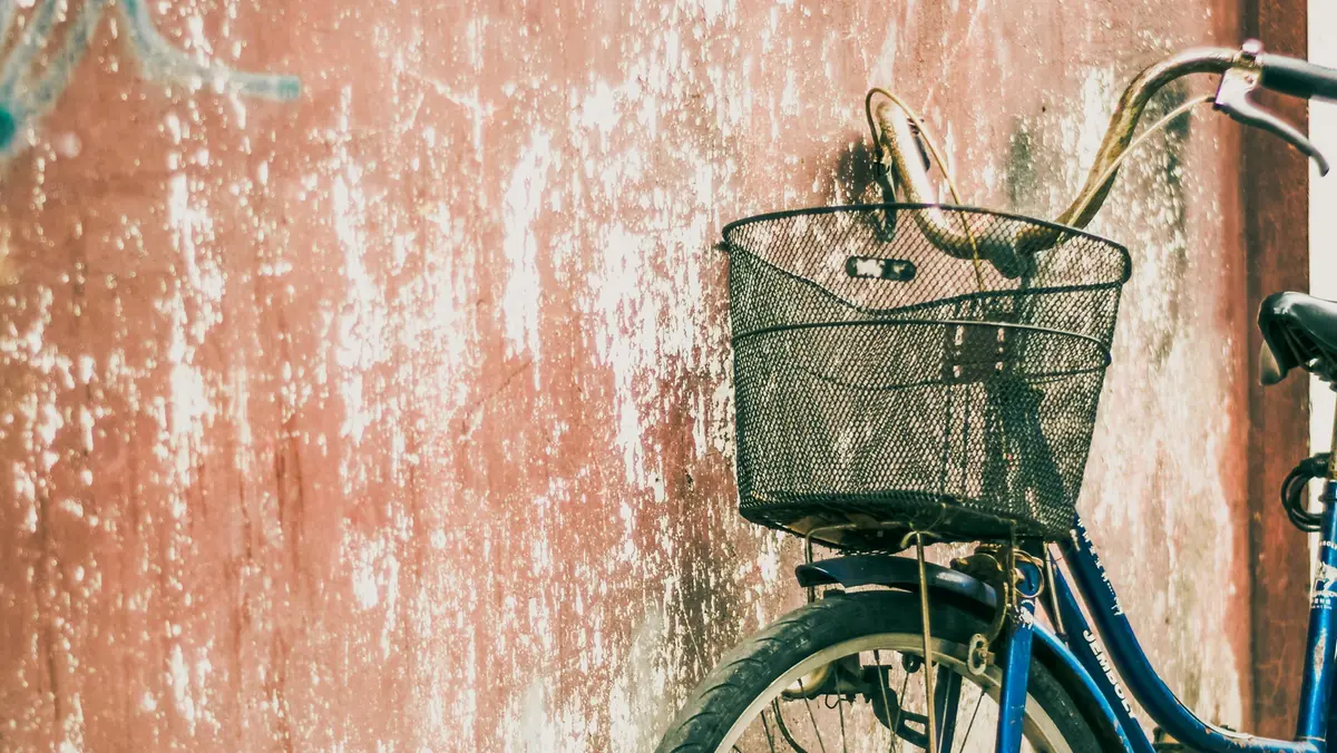 Una bicicletta