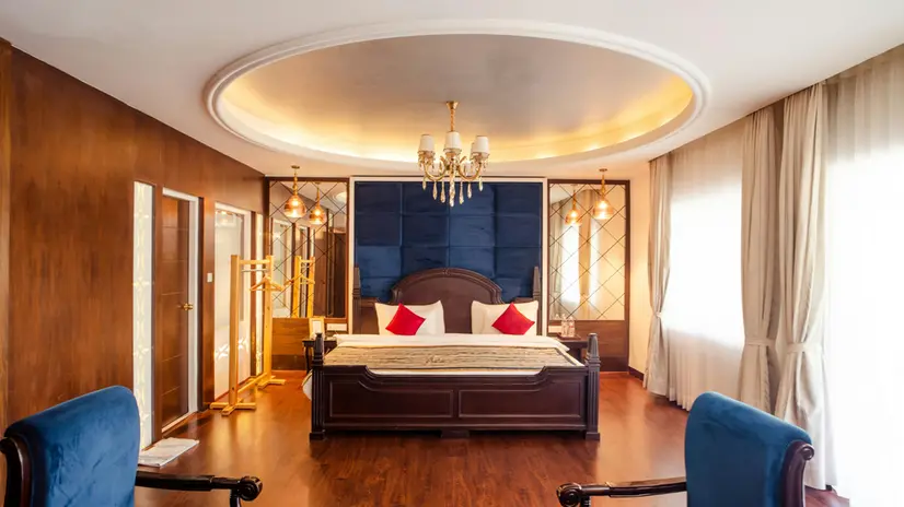 La camera di un hotel di lusso