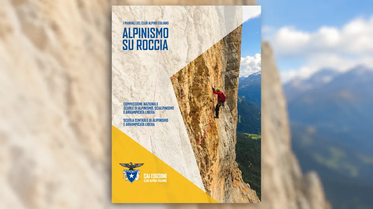 La copertina del nuovo manuale del Cai
