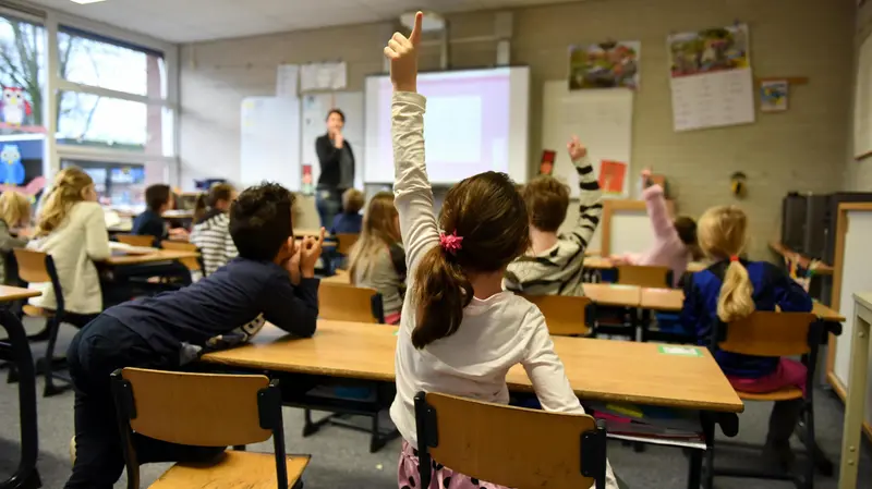 Un'aula scolastica