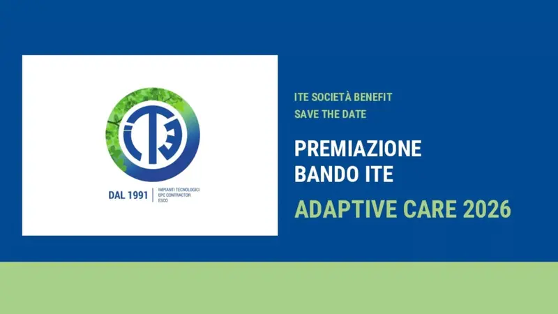 Adaptive Care 2026, premiazione bando Ite