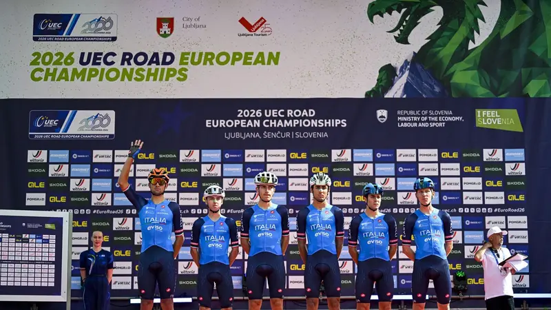 La nazionale azzurra under 23 ai campionati europei in Slovenia // Foto Rodella