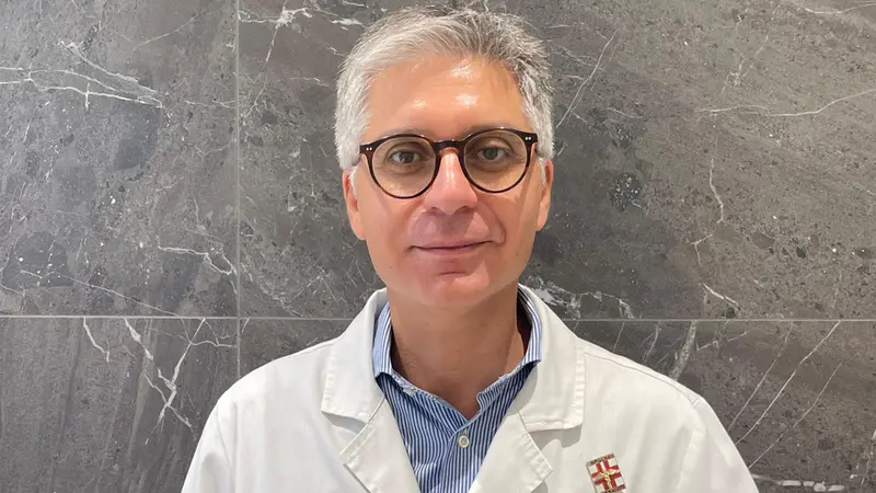 Luigi Cardamone, titolare della farmacia Salus di Mompiano