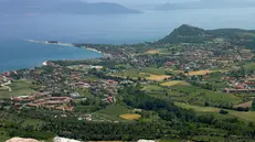 Una veduta di Manerba