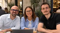 I fondatori Matteo Dusi, Andrea Porta e Daniele Lax