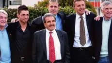Valerio Lucchini (al centro)