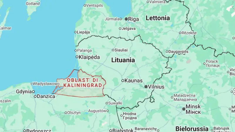 Dove si trova Kaliningrad