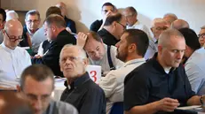 Sacerdoti partecipanti al recente convegno del clero