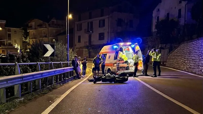 I soccorsi sul luogo dell'incidente