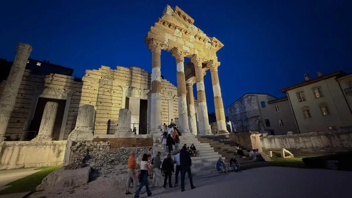 I visitatori dei musei bresciani per la Notte della Cultura